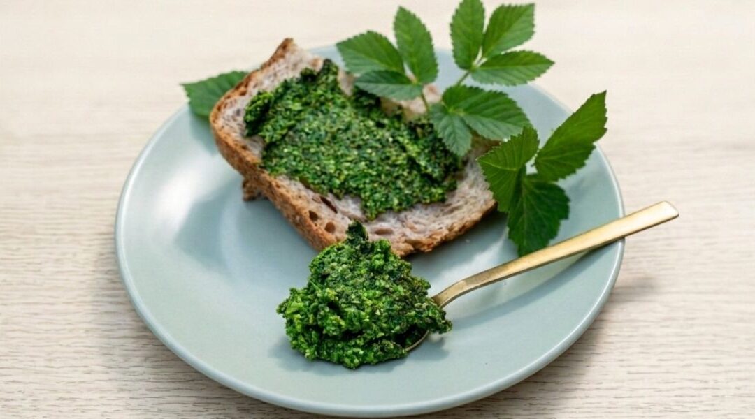 Pesto z podagrycznika